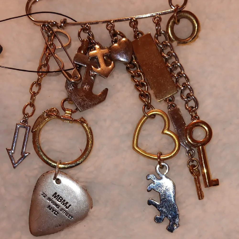 Marc By Marc Jacobs Gold and Silver Charm Brooch - Picture 2 of 3
